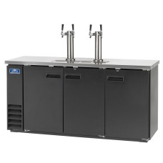 Arctic Air ADD72R-2 Black 2 Double Tap Kegerator Beer Dispenser - (4) 1/2 Keg Capacity Arctic Air ADD72R-2 Black 2 Double Tap Kegerator Beer Dispenser - (4) 1/2 Keg Capacity