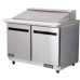 Arctic Air AMT48R 48" 2 Door Mega Top Refrigerated Sandwich Prep Table Arctic Air AMT48R 48" 2 Door Mega Top Refrigerated Sandwich Prep Table