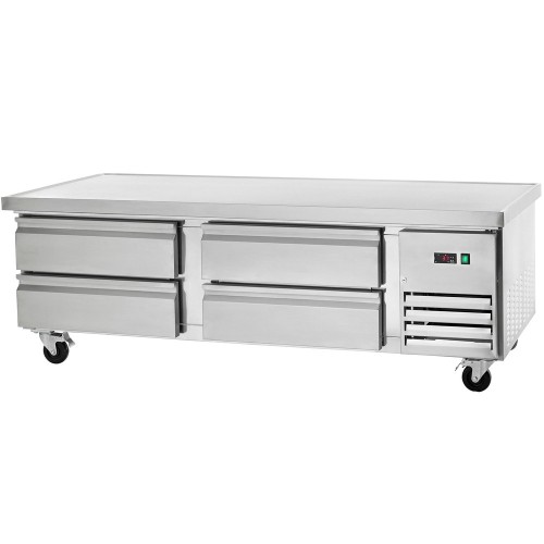Arctic Air ARCB72 74" Four Drawer Refrigerated Chef Base Arctic Air ARCB72 74" Four Drawer Refrigerated Chef Base