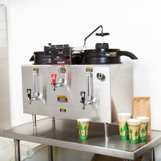 Bunn 20500.0000 U3 Twin 3 Gallon Coffee Machine Urn - 120/208V Bunn 20500.0000 U3 Twin 3 Gallon Coffee Machine Urn - 120/208V