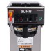 Bunn 23001.0008 CWTF35 APS Airpot Brewer with Black Plastic Funnel and Hot Water Faucet - 120/208-240V