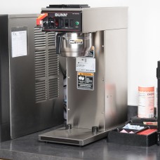 Bunn 23001.0051 CWTF15 APS Airpot Brewer with Gourmet Funnel and Hot Water Faucet - 120V
