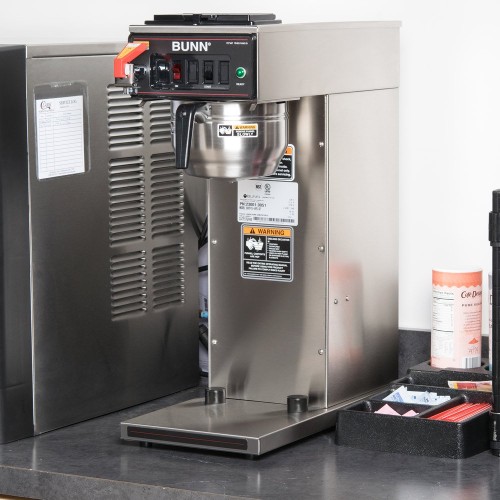 Bunn 23001.0051 CWTF15 APS Airpot Brewer with Gourmet Funnel and Hot Water Faucet - 120V Bunn 23001.0051 CWTF15 APS Airpot Brewer with Gourmet Funnel and Hot Water Faucet - 120V