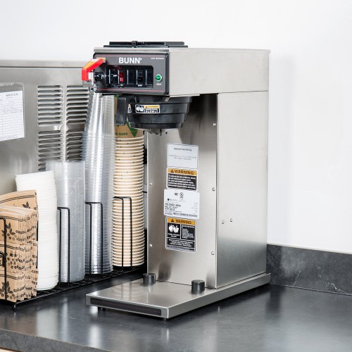 Bunn 23001.0058 CWTF APS-DV Airpot Brewer with Black Plastic Funnel - Dual Voltage Bunn 23001.0058 CWTF APS-DV Airpot Brewer with Black Plastic Funnel - Dual Voltage