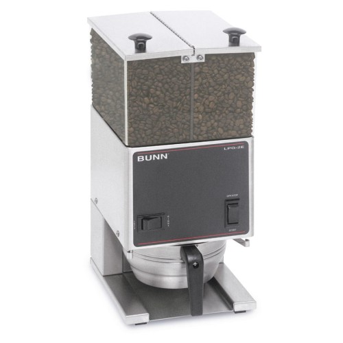 Bunn 26800.0000 LPGE Low Profile 6 lb. Double Hopper Grinder - 120V Bunn 26800.0000 LPGE Low Profile 6 lb. Double Hopper Grinder - 120V