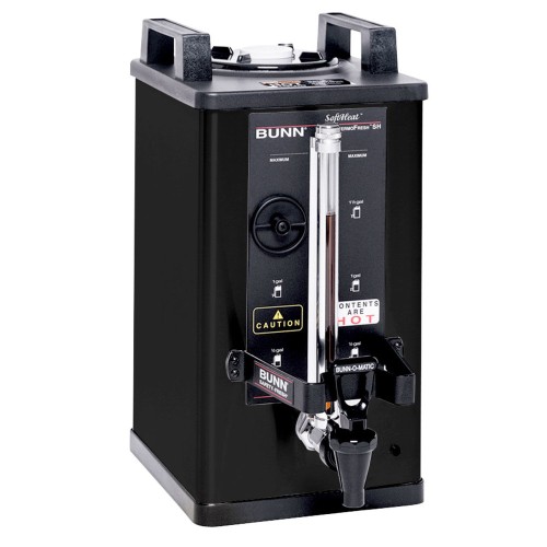 Bunn 27850.0004 Soft Heat 1.5 Gallon Black Coffee Server with 30 Minute Setting Bunn 27850.0004 Soft Heat 1.5 Gallon Black Coffee Server with 30 Minute Setting