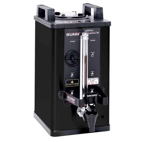 Bunn 27850.0008 Soft Heat 1.5 Gallon Black Coffee Server with 60 Minute Setting Bunn 27850.0008 Soft Heat 1.5 Gallon Black Coffee Server with 60 Minute Setting