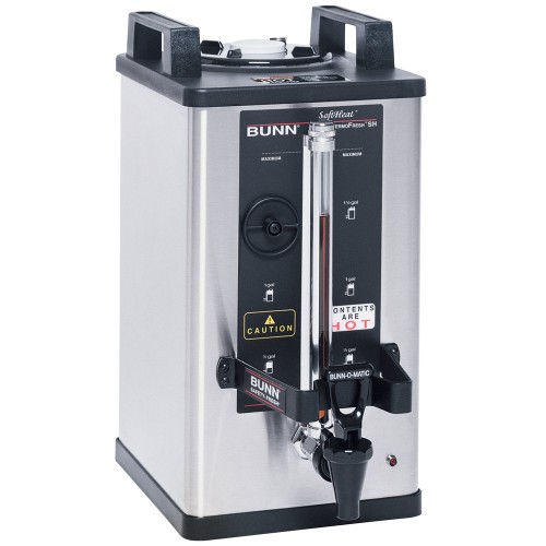 Bunn 27850.0016 Soft Heat 1.5 Gallon Stainless Steel Coffee Server with 240 Minute Setting Bunn 27850.0016 Soft Heat 1.5 Gallon Stainless Steel Coffee Server with 240 Minute Setting