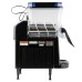 Bunn 34000.0515 Ultra-2 HP LAFI High Performance Black Double 3 Gallon Liquid Autofill Slushy / Granita Frozen Drink Machine - 120V Bunn 34000.0515 Ultra-2 HP LAFI High Performance Black Double 3 Gallon Liquid Autofill Slushy / Granita Frozen Drink Machine - 120V