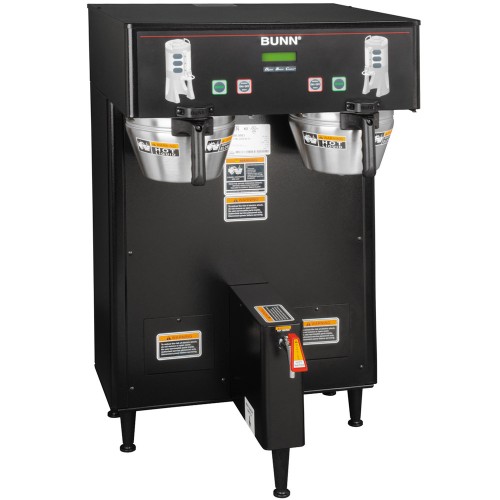 Bunn 34600.0001 BrewWISE Black Dual ThermoFresh DBC Brewer with Funnel Lock - 120/240V Bunn 34600.0001 BrewWISE Black Dual ThermoFresh DBC Brewer with Funnel Lock - 120/240V