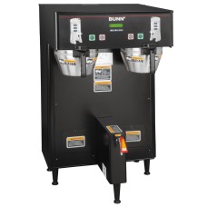 Bunn 34600.0007 BrewWISE Black Dual ThermoFresh DBC Brewer with Funnel Lock - 120/208V Bunn 34600.0007 BrewWISE Black Dual ThermoFresh DBC Brewer with Funnel Lock - 120/208V