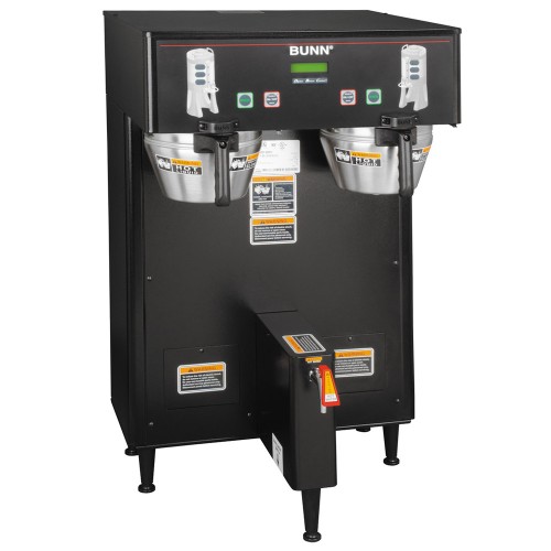 Bunn 34600.0007 BrewWISE Black Dual ThermoFresh DBC Brewer with Funnel Lock - 120/208V Bunn 34600.0007 BrewWISE Black Dual ThermoFresh DBC Brewer with Funnel Lock - 120/208V