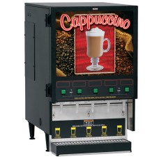 Bunn 34900.0000 FMD-5 Cappuccino / Espresso Machine Hot Beverage Dispenser with 5 Hoppers - 120V Bunn 34900.0000 FMD-5 Cappuccino / Espresso Machine Hot Beverage Dispenser with 5 Hoppers - 120V