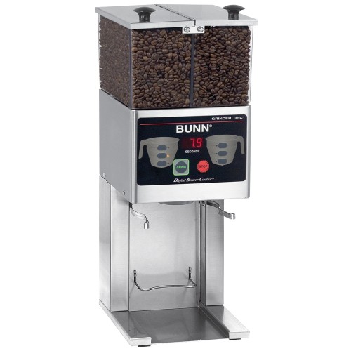 Bunn 36400.0000 FPG-2 DBC French Press Coffee Grinder with 6 lb. Double Hopper - 120V Bunn 36400.0000 FPG-2 DBC French Press Coffee Grinder with 6 lb. Double Hopper - 120V
