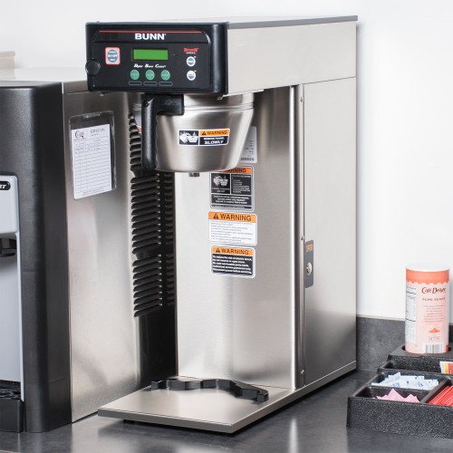 Bunn 36600.0000 BrewWISE ICB-DV Infusion Stainless Steel Coffee Brewer - Dual Voltage