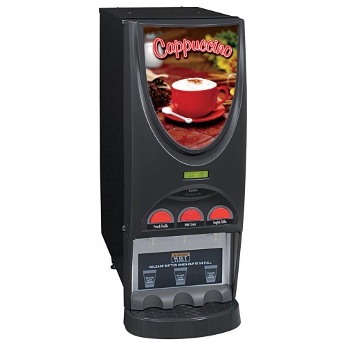 Bunn 36900.0000 iMIX-3 Cappuccino / Espresso Machine Hot Beverage Dispenser with 3 Hoppers - 120V