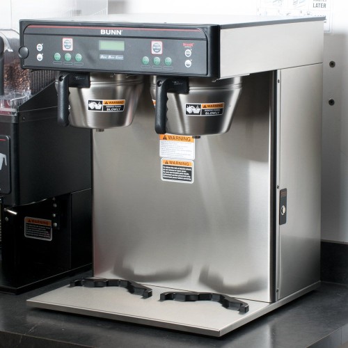 Bunn 37600.0002 BrewWISE ICB-TWIN Dual Infusion Series Stainless Steel Coffee Brewer - 120/208V Bunn 37600.0002 BrewWISE ICB-TWIN Dual Infusion Series Stainless Steel Coffee Brewer - 120/208V