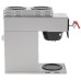 Bunn 38700.0008 Axiom DV-3 Automatic Coffee Brewer with 1 Lower and 2 Upper Warmers - Dual Voltage