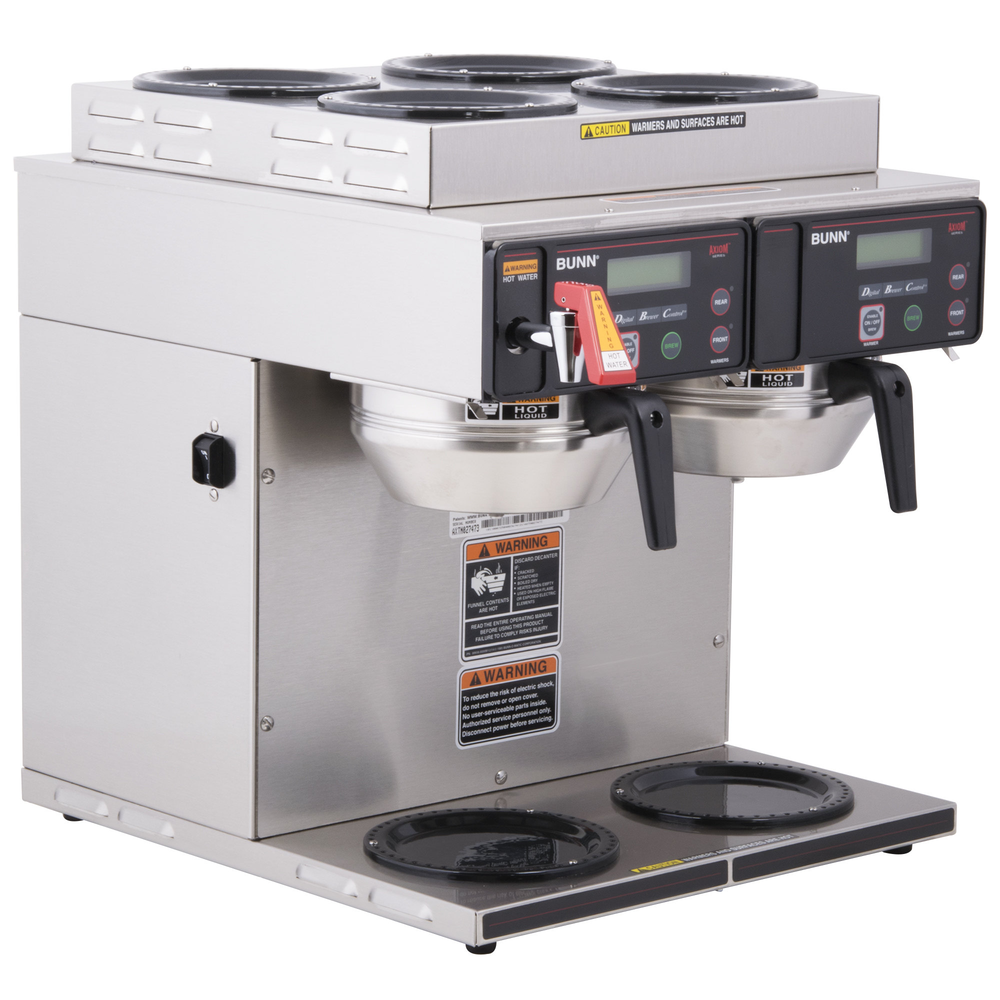 Bunn 38700.0014 AXIOM 4/2 Twin Connected Coffee Brewer for sale online 