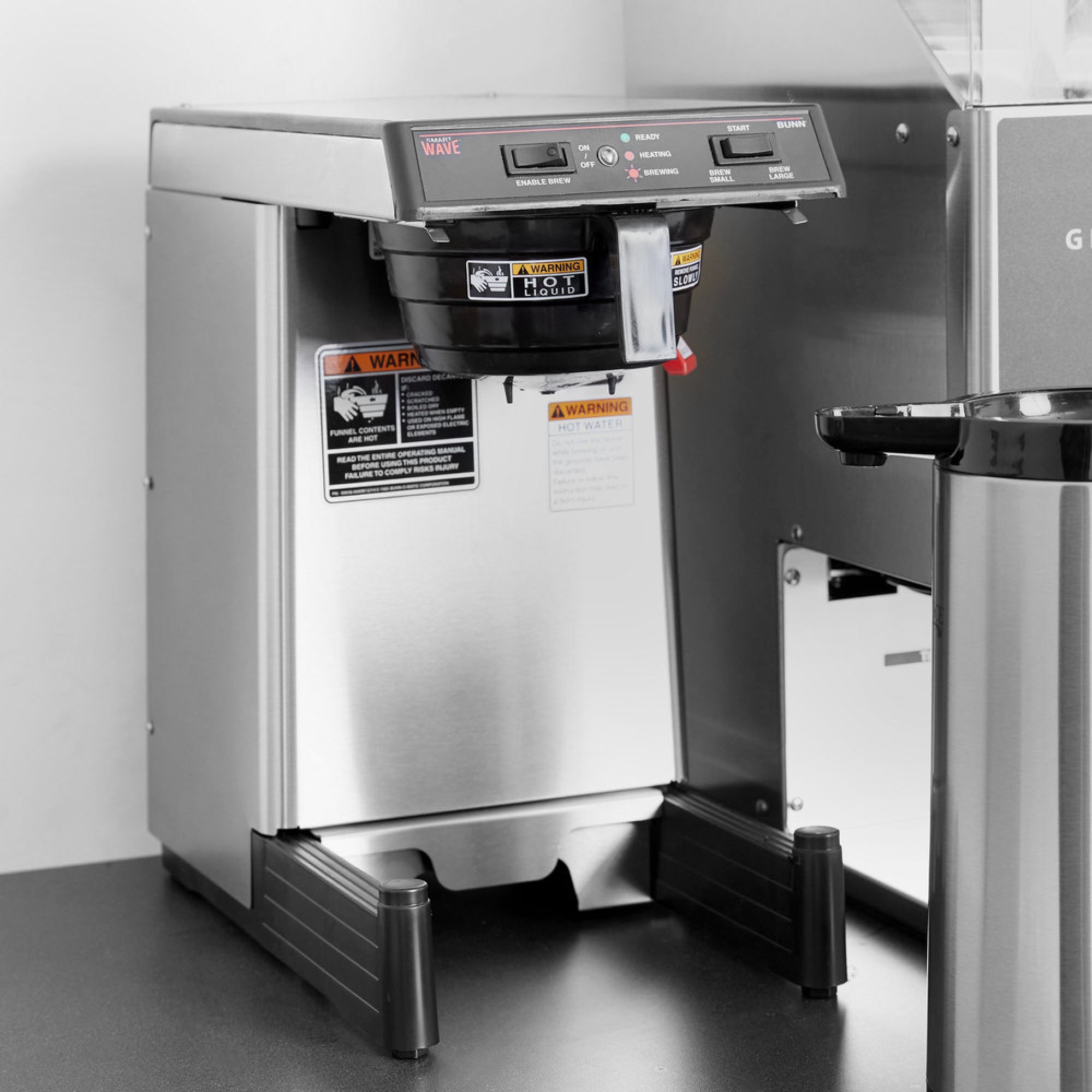 Bunn 39900.0009 WAVESAPS SmartWAVE Airpot Coffee Brewer 120/240V