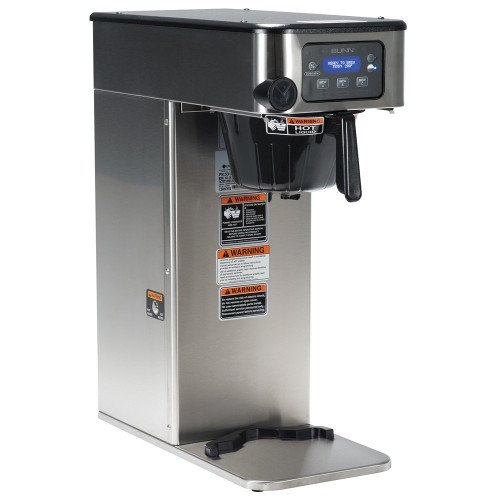 Bunn 53100.0100 BrewWISE ICB-DV Infusion Stainless Steel Single Automatic Coffee Brewer - Dual Voltage Bunn 53100.0100 BrewWISE ICB-DV Infusion Stainless Steel Single Automatic Coffee Brewer - Dual Voltage