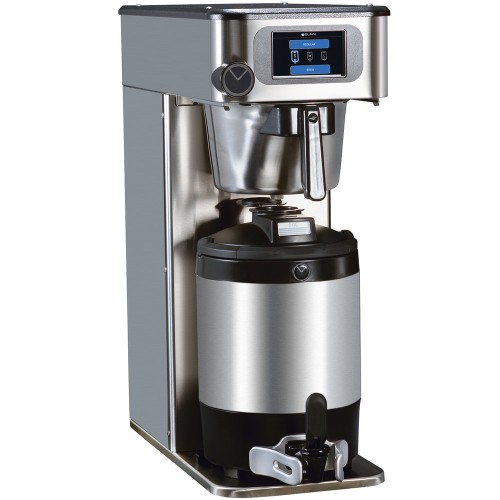 Bunn 53300.0100 ICB-DV Platinum Edition Infusion Series Black / Silver Single Automatic Coffee Brewer - Dual Voltage Bunn 53300.0100 ICB-DV Platinum Edition Infusion Series Black / Silver Single Automatic Coffee Brewer - Dual Voltage