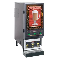 Bunn SET00.0197 FMD-3 BLK Fresh Mix Cappuccino / Espresso Machine Cafe Latte Dispenser with 3 Hoppers - 120V Bunn SET00.0197 FMD-3 BLK Fresh Mix Cappuccino / Espresso Machine Cafe Latte Dispenser with 3 Hoppers - 120V