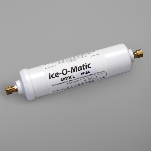 Ice-O-Matic IF18C Inline Single Ice Machine Water Filter Cartridge - 10 Micron and 0.5 GPM, 3/8" Compression Ice-O-Matic IF18C Inline Single Ice Machine Water Filter Cartridge - 10 Micron and 0.5 GPM, 3/8" Compression