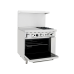 Atosa ATO-24G2B CookRite Gas Range, 36" (2) burners, 24" griddle, (1) 26-1/2" oven Atosa ATO-24G2B CookRite Gas Range, 36" (2) burners, 24" griddle, (1) 26-1/2" oven