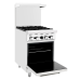 Atosa ATO-4B CookRite Gas Range, 24", (4) burners, (1) 20" oven Atosa ATO-4B CookRite Gas Range, 24", (4) burners, (1) 20" oven