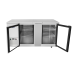 Atosa MBB69G Back Bar Cooler, (2) locking glass doors
