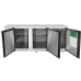 Atosa MBB90 Back Bar Cooler, (3) locking solid doors Atosa MBB90 Back Bar Cooler, (3) locking solid doors