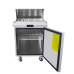 Atosa MSF8301GR Atosa Sandwich/Salad Top Refrigerator, one-section, rear-mounted, self-contained refrigeration
