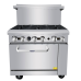 Atosa ATO-6B CookRite Gas Range, 36", (6) burners, (1) 26-1/2" oven