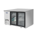 Atosa MBB59G Back Bar Cooler, (2) locking glass doors Atosa MBB59G Back Bar Cooler, (2) locking glass doors