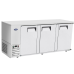 Atosa MBB90 Back Bar Cooler, (3) locking solid doors Atosa MBB90 Back Bar Cooler, (3) locking solid doors