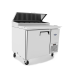Atosa MPF8201GR Refrigerated Pizza Prep Table, one-section, side-mounted self-contained refrigeration Atosa MPF8201GR Refrigerated Pizza Prep Table, one-section, side-mounted self-contained refrigeration