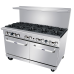 Atosa ATO-10B Cookrite Gas Range, 60”,  (10) Burners, (2) 26.5” Ovens