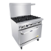 Atosa ATO-6B CookRite Gas Range, 36", (6) burners, (1) 26-1/2" oven