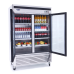 Atosa MCF8707GR Refrigerator Merchandiser, two-section, bottom-mount self-contained refrigeration Atosa MCF8707GR Refrigerator Merchandiser, two-section, bottom-mount self-contained refrigeration