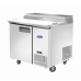 Atosa MPF8201GR Refrigerated Pizza Prep Table, one-section, side-mounted self-contained refrigeration Atosa MPF8201GR Refrigerated Pizza Prep Table, one-section, side-mounted self-contained refrigeration