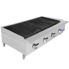 Atosa ATCB-48 Char-rock Charbroiler, Natural Gas, Countertop