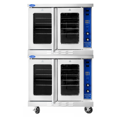 Atosa ATCO-513B-2 CookRite Convection Oven, gas, double-deck, 50/50 dependent doors Atosa ATCO-513B-2 CookRite Convection Oven, gas, double-deck, 50/50 dependent doors
