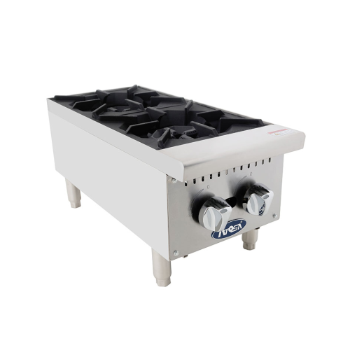 Atosa ATHP-12-2 CookRite Hotplate, counter top, gas, (2) 25,000 BTU burners Atosa ATHP-12-2 CookRite Hotplate, counter top, gas, (2) 25,000 BTU burners