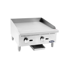 Atosa ATMG-24 CookRite Heavy Duty Griddle, gas, countertop