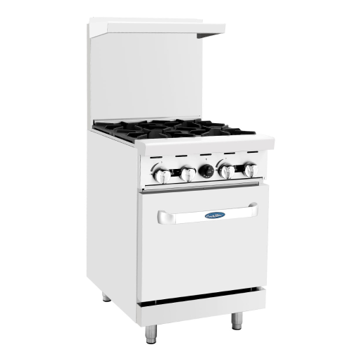 Atosa ATO-4B CookRite Gas Range, 24", (4) burners, (1) 20" oven Atosa ATO-4B CookRite Gas Range, 24", (4) burners, (1) 20" oven