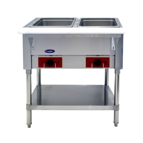 Atosa CSTEA-2B 2-Well Electric Steam Table 