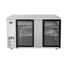 Atosa MBB69G Back Bar Cooler, (2) locking glass doors Atosa MBB69G Back Bar Cooler, (2) locking glass doors