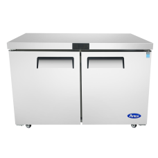 Atosa MGF8402GR Undercounter Refrigerator, reach-in, two-section, rear-mounted self-contained refrigeration Atosa MGF8402GR Undercounter Refrigerator, reach-in, two-section, rear-mounted self-contained refrigeration
