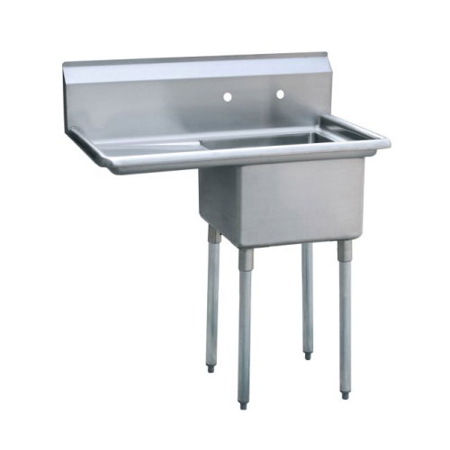 Atosa MRSA-1-L MixRite Sink, 1-compartment, 18" left hand drainboard Atosa MRSA-1-L MixRite Sink, 1-compartment, 18" left hand drainboard